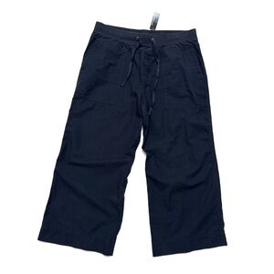 James Perse Black Wide-Leg Pants